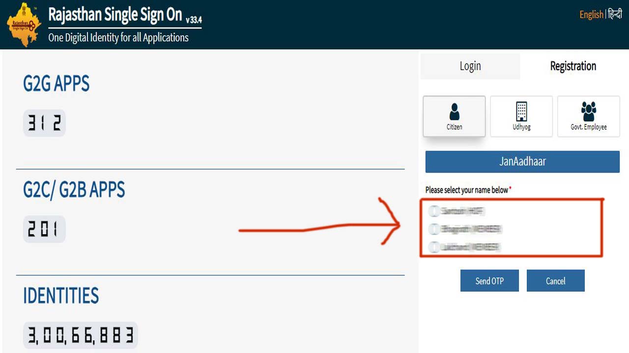 SSO Registration and create New SSO id