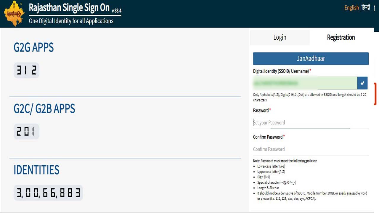 SSO Registration and create New SSO id-3